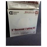 Two Commercial Electric 5" Recessed Lighting kit.