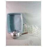Assortment of Mason Jars, Lidded Stainless Steel