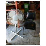 Chair And Floor Fan Powers On
