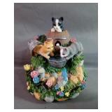 Heritage Mint Water Fountain CATS/ Kittens and