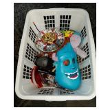 Basket With Miscellaneous Toys