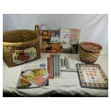 Knitting Lot Includes Needles, Craft Books And