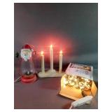 Christmas Lighting Lot Includes a Vintage Style