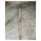 Garden Tools A Metal Rake, Pickaxe Plus A Metal