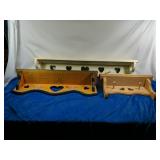 Three Different Sizes Of Shelves Small, Medium