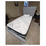 Twin Bed and Mattress with Cover Great Condition