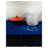 West Bend Electric Wok Plus Home Max Dehydrator