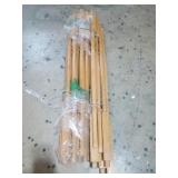 Lot of 18 Oak Railing Spindles
