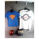 Youths "Superman" Size Large T-shirt, Mens Size