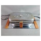 Vintage Style Waffle/ Sandwich Maker Powers On