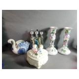 Home Decor Includes a Hand Painted Blue Delfts