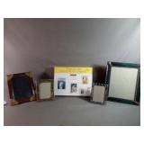 New in Box 5 Piece White Wood Frame Set with