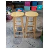 2 (Two) 29" Bar Stoolsï¿½29" x 13"R