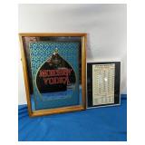 Vintage Moicher Vodka Sign ( Hudson
