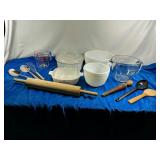 Baking Lot Includes Corning Wear With Lid,