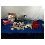 Mason Jar Lot Includes Two Countertop Mason Jars,