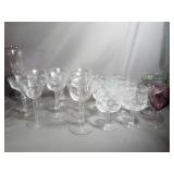 Fantastic Assortment of Mostly Vintage Stemware