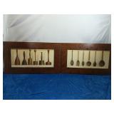 Two Pictures By Arnie Fisk ( Antique Wooden