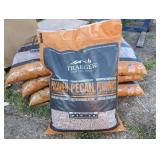 7 Bags(9kg) of Traeger Premium Pecan Hardwood