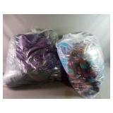 Comforters & Blankets Inc Double Purple and Grey