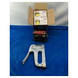 Box Full Of Galvanized Chisel Point Staples And