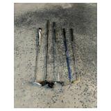 Set Of 5 Golf Clubs, Super Stroke, Goliath