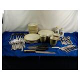 Kitchen Lot Includes Full Set For Four Dinning