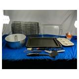 Baking Lot Includes Cooling Racks, Cookie Pans,