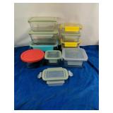 Glass Lock Storage Containers With Lids ( One