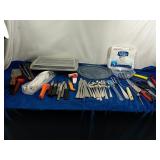 Miscellaneous Kitchen Lot Includes Cake Pan With