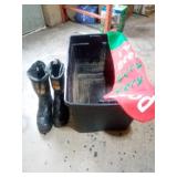 Work Safety Boots, Thermal Liner Indicates Size