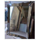 Large Early-Mid Century Antique Venetian Mirror