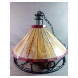 Stunning Vintage Mission Style Stained Glass-