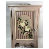 Perfect quaint wall hanging cabinet - 14in x 5in