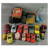 Vintage Toy Car Lot Includes A Remote Control