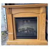 Fireplace mantel and insert - 37ï¿½ x 15ï¿½ x 36ï¿½