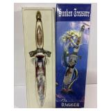 Sunken Treasure Dagger Knife With Collectible Box