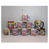 Vintage Novelty Mugs, Double Bubble, LA Lakers,