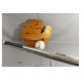 Baseball Lot Includes Wall Hanging Hard Baseball