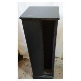 Four Sided Swivel CD Stand Measures Approximately