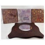 Wall art - sizes in photo