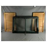 Pair Of Shutters Measures Approximately 23 5/8"