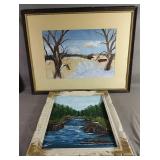 Paintings By A. Colburne