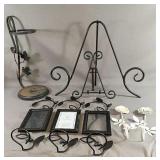 Metal Lot Includes Three Partylite Candle