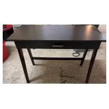 Sleek, contemporary office desk with drawer-