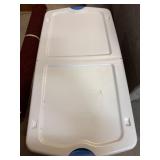 Under the bed storage, on wheels- 40ï¿½ x 20ï¿½ x