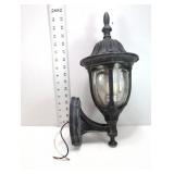 Outdoor Wall Lantern with Transparent Glass 33"