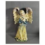 Vintage 14.5"Resin Angel Statue Possibly Willow