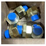 WARDFLEX COPPER ADAPTER NUT ASSEMBLY, 1/2' FL X