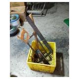 Handyman Lot Includes A Yellow Dairyland Crate,A